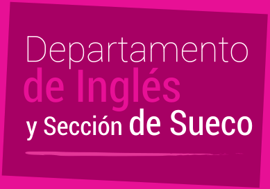 <p>departamento de inglés y sección de Sueco</p>